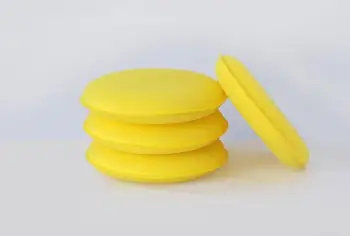 

High quality 48pcs/lot Car Microfiber Wax Applicator Pads Car Cleaning Sponge Auto Care Polishing Sponges