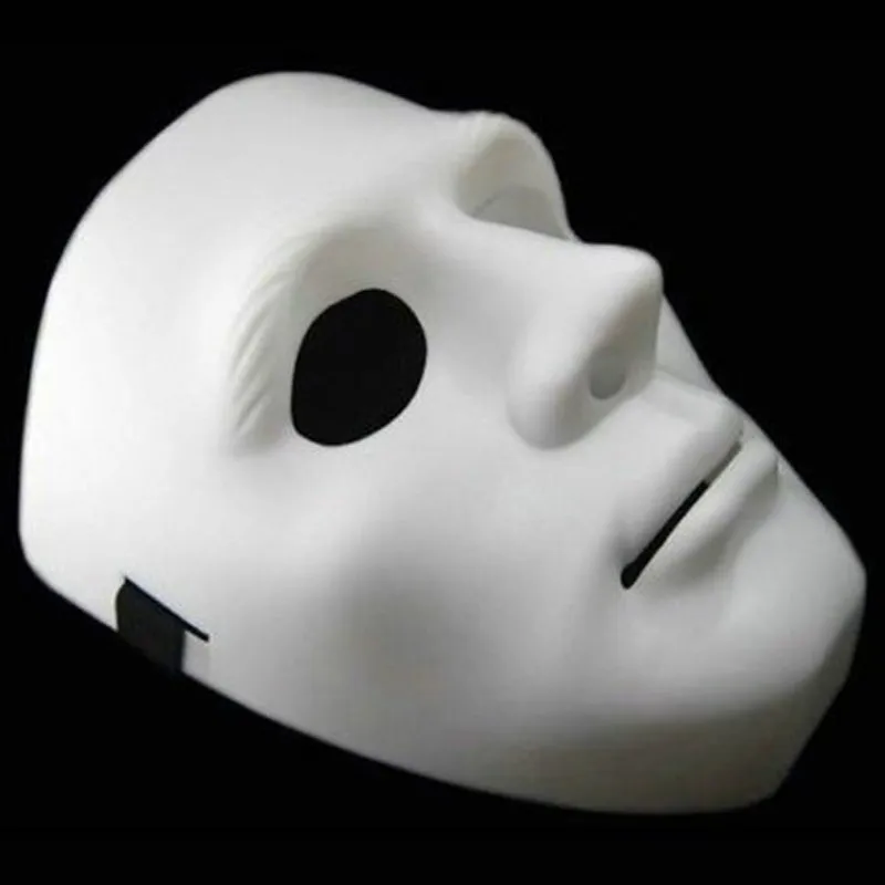 Карнавальный костюм для Хэллоуина, мужская белая маска для всего лица, карнавальный костюм, игрушки, новые маски, Вечерние Маски, лидер продаж