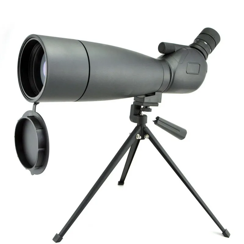 TOTEN 20-60x80 водонепроницаемый Зрительная труба Zoom Bak4 Зрительная труба для наблюдение за птицами, охота монокулярный телескоп W/штатив