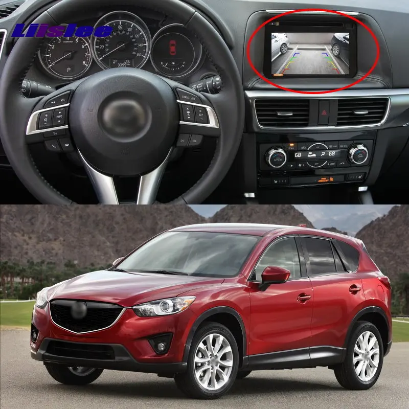 Для Mazda CX-5 CX5 CX 5- 28 контактов RCA разъем адаптера провода кабель камера заднего вида видео вход переключатель