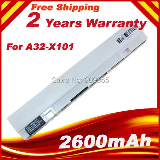 New Replacement Laptop Battery for A31-X101 A32-X101 Series EEE PC X101CH X101C X101 X101H series White | Компьютеры и офис