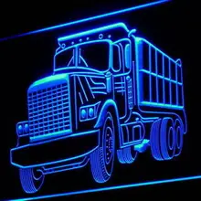 I937 самосвал автомобиля дисплей бар подарок свет знак вкл/выкл Swtich 20+ цвета 5 размеров