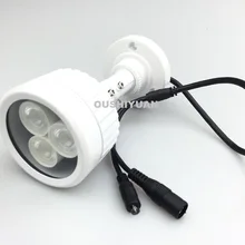 CCTV 3 шт Массив светодиодный осветитель белый свет ночного видения свет для камер видеонаблюдения