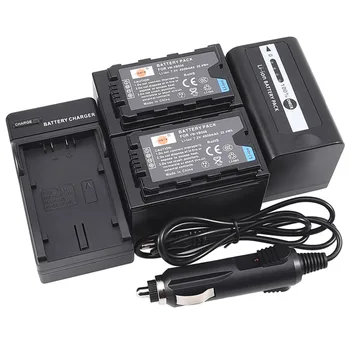 

DSTE 3PCS VW-VBD58 Rechargeable Battery with Travel and Car Charger for Panasonic AJ-PX270 AJ-PX298 AJ-PX298MC HC-MDH2 HC-MDH2GK