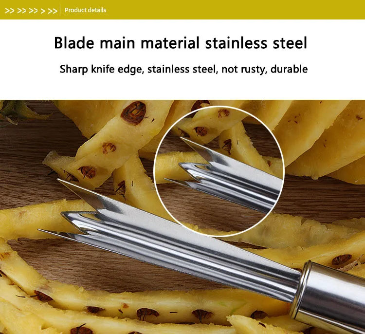 CTREE многофункциональный нож для чистки ананаса резак из нержавеющей стали фруктовый ананас на глаз нож для сердцевины кухонный инструмент для фруктов C859
