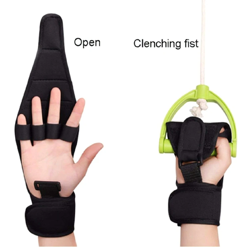 Ручные ручки анти-спастичность выпрямитель пальца специальные перчатки Splint Finger рука восстановление сцепление обесценение фиксированная