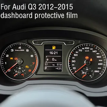 

High Quality Dedicated Car Automobile HD 4H Instrument Screen Protector For Audi Q3 2012-2015 Dashboard Protection Film