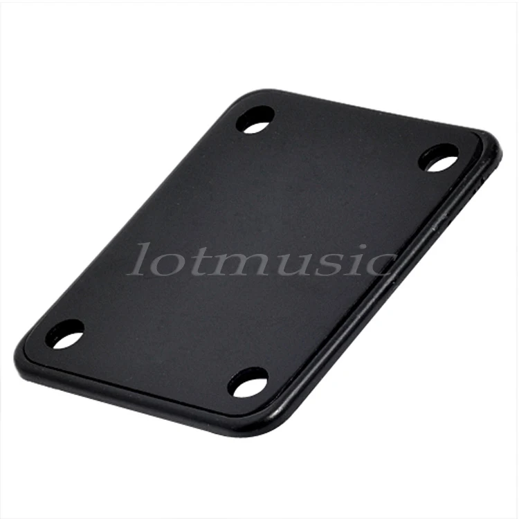 Черная шея пластина с винтом подходит для Fender Strat сменный гитары TELE|neck plate|black
