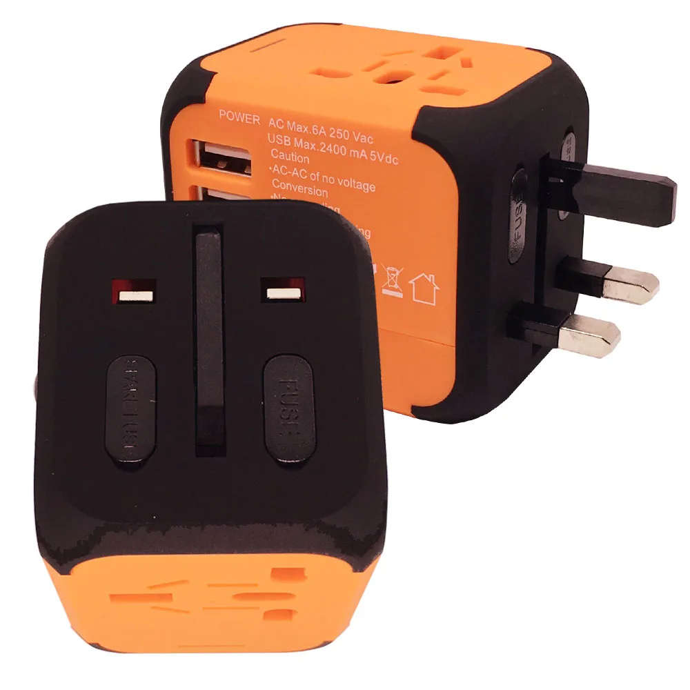 universal international travel power plug adapter