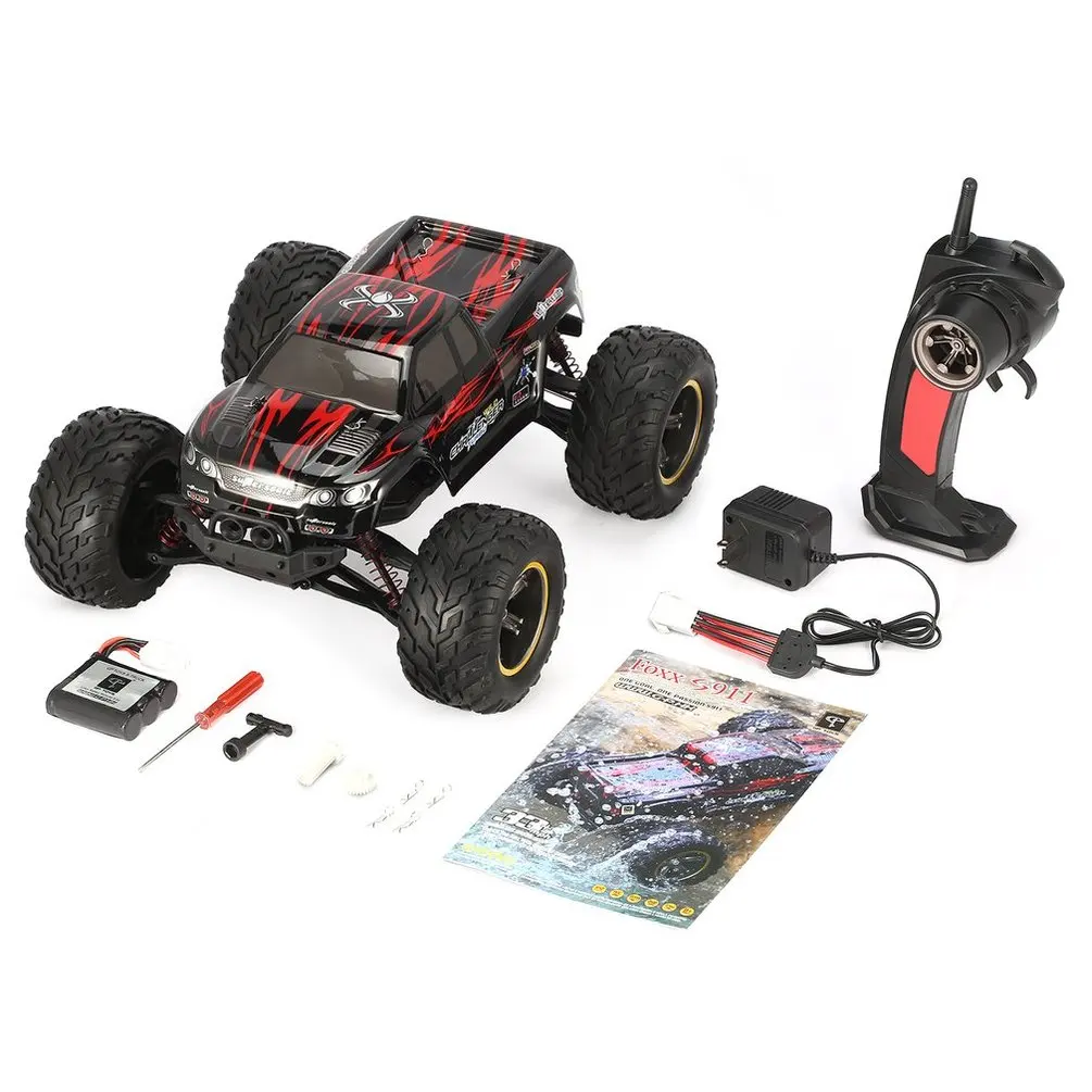 

GPTOYS Foxx S911 2.4GHz 4CH 1/12 Scale blue/red RC Car 2WD 40km/h High Speed Big Wheels Off-Road Truck Super Power Electric Car