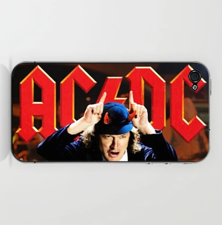 AC/DC Hard Rock Band Cover Case For iPhone5 5s with Retail Package( Free Shipping) |
