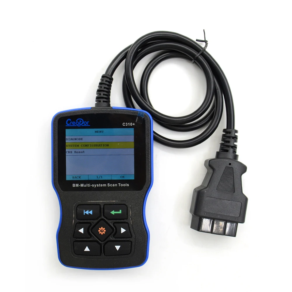 2018 OBD2 сканер для BMW e46 e90 e60 e39 Creator C310 + Pro V7.6 подушка безопасности/ABS/ SRS