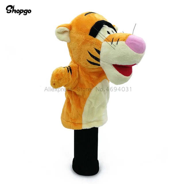 US $16.80 Orange Tiger Golf Head Cover Fairway Woods Golf Cover Sporting Goods Animal Protector Mascot Novelt