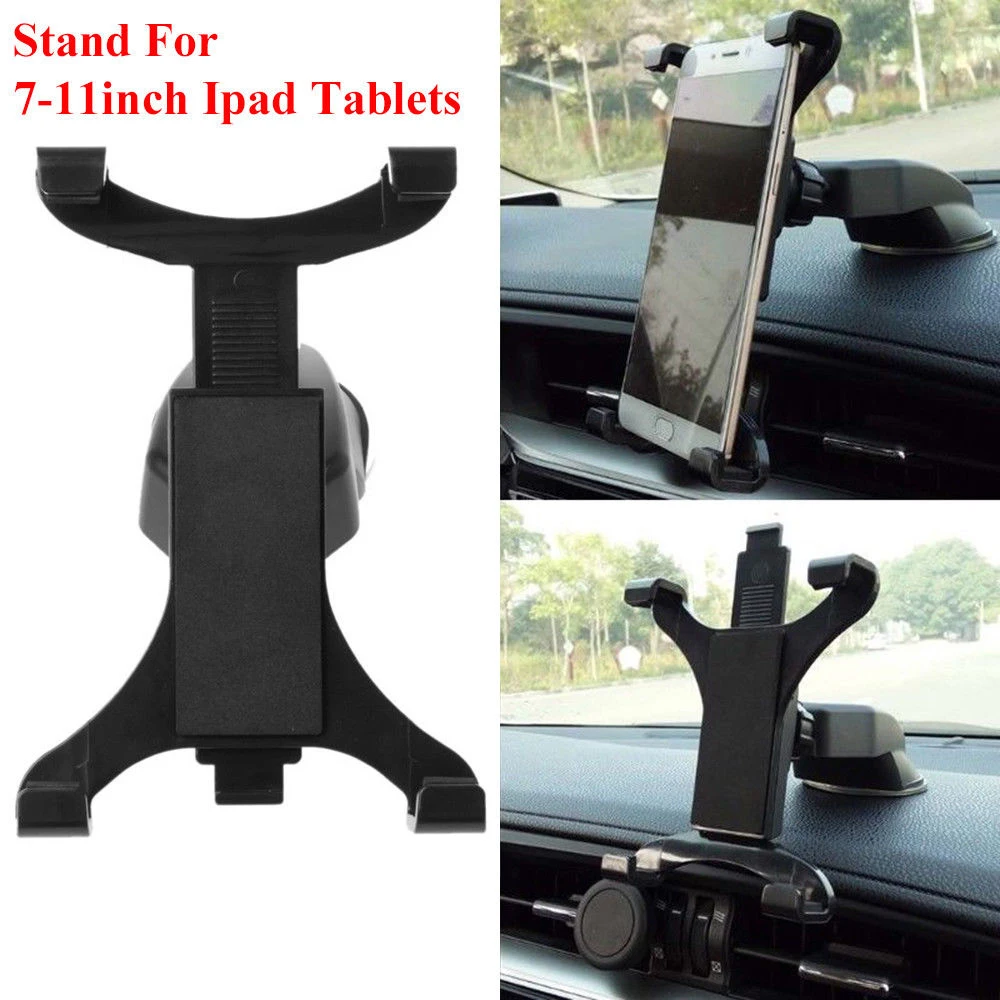 

Mobile Holder Bracket 360 Degree Mount Stand on Auto Cars Dashboard For Cell Phone Tablet Pad 7-11" IOS/ Android Samsung