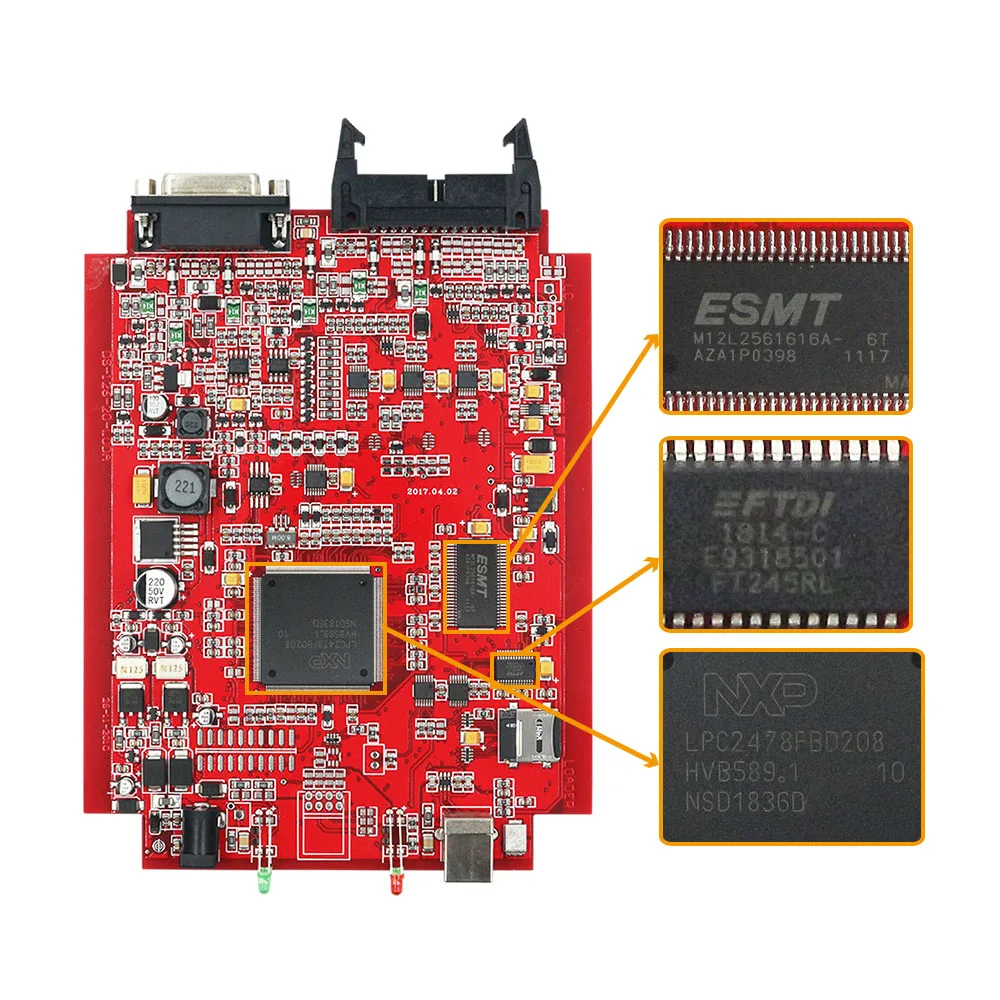 Красный pcb KESS KTAG Kess V2 V5.017 V2.47 Obd2 набор настройки менеджера Ktag 7,020 V2.25 Мастер сканер обновление KESS V4.036 K тег V6.070