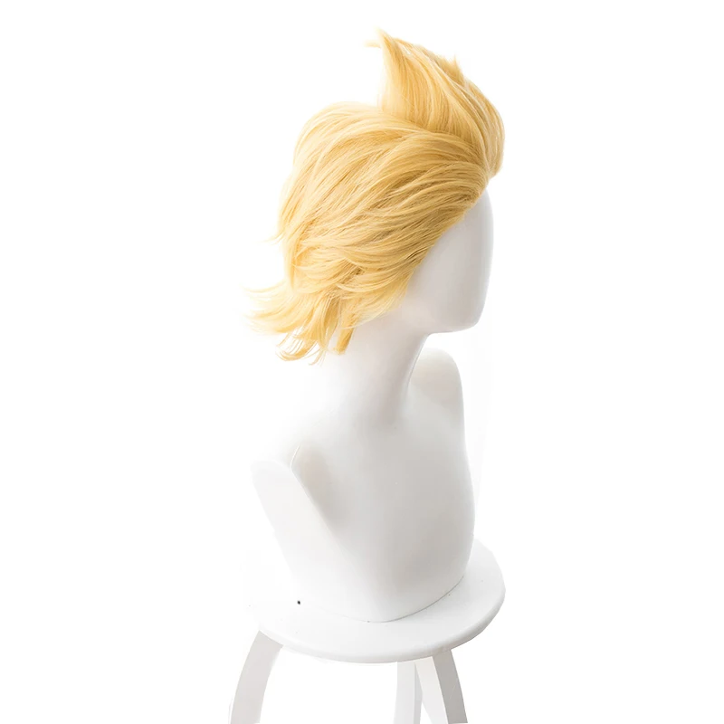 Парик L-email New My Hero Academy Mirio Toogata Косплей парики 35 см короткие термостойкие синтетические волосы Perucas Косплей парик