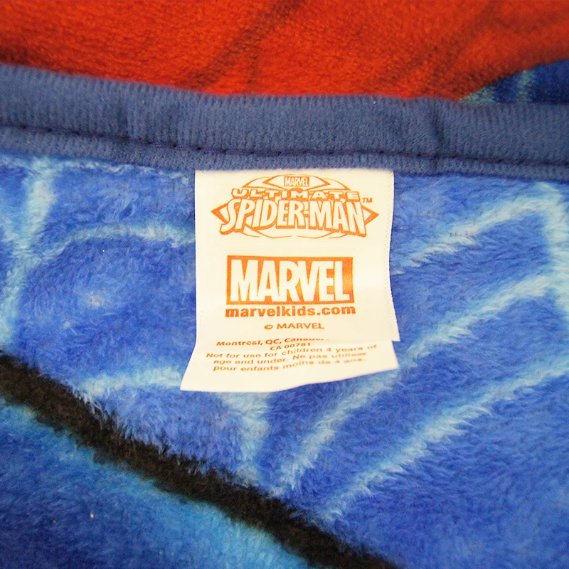 Дисней Мститель Человек-паук супер мягкое обнимающее одеяло бросок около 120x150 см для покрывало на кровать для мальчиков подарок на день рождения