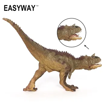 

Mr.Froger Dinosaur Carnotaurus Model Toys Action Figure Solid plastic Classic Toys Children Animals Models Jurassic zoo collect