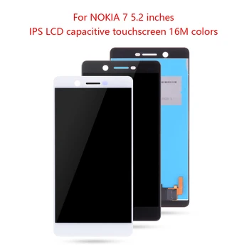 

Original 5.2" Screen For NOKIA 7 LCD Display Touch Screen with Frame Digitizer Assembly Replacement For Nokia 7 LCD Display