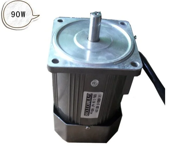 AC 220 V 90 W однофазный двигатель с постоянной частотой вращения без коробки передач. Высокоскоростной двигатель переменного тока