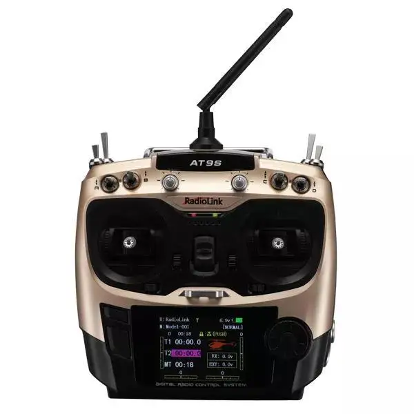 LeadingStar RadioLink AT9S 2,4 ГГц 10CH обновленный передатчик с R9DS DSSS и приемник fhss