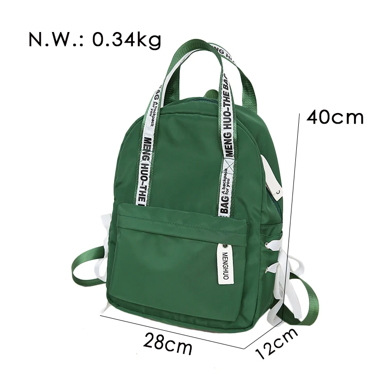 Menghuo Fashion Women Students Backpack for Girls Mochila Feminina Mujer Travel Backpack Women School Bags Bolsa Escolar BagpackT83A3008