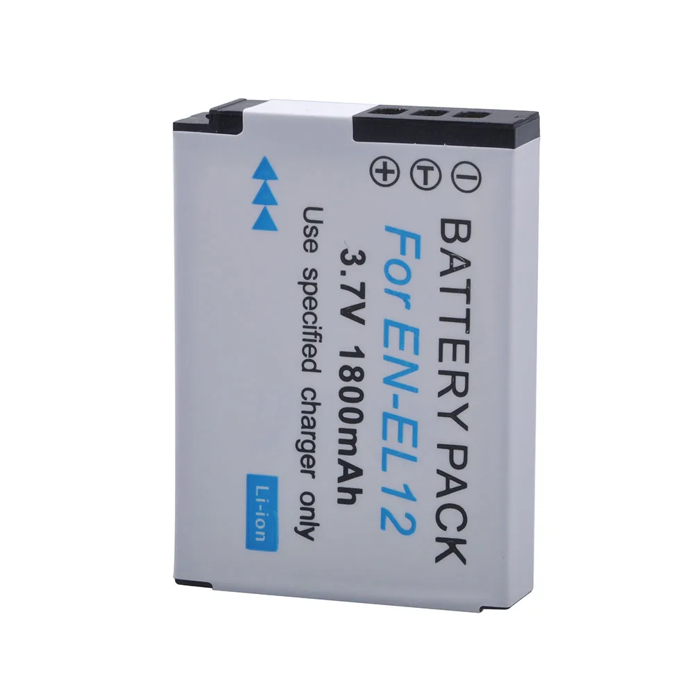 Батарея для литий ионной камеры Tectra 3 шт. EN EL12 ENEL12 Nikon Coolpix S9700 S9500 S9400 S9300 S9100 S8200 S8100