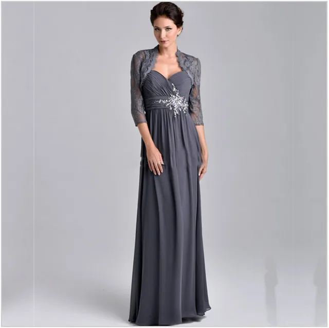 Full Length Mother of the Bride Dresses with Jackets