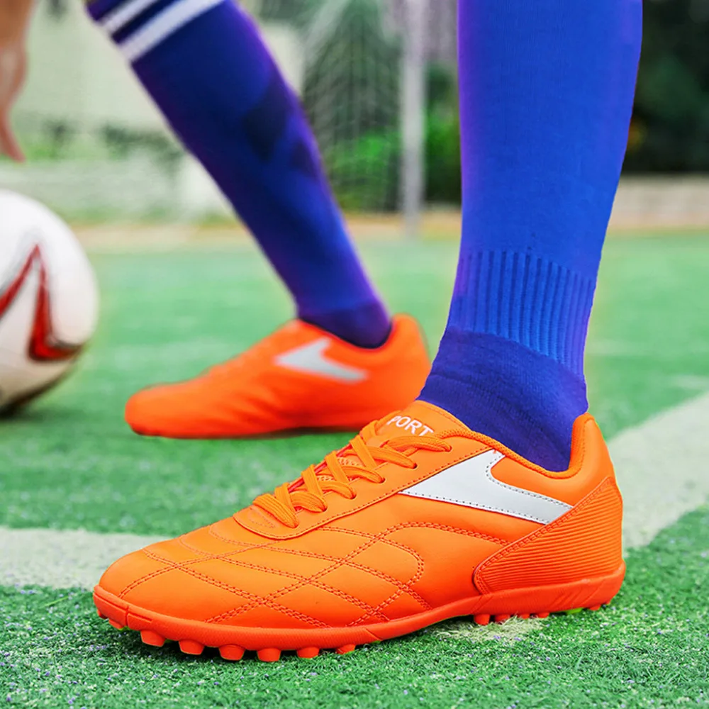2019 Men's sports shoes football running shoes student short nail training bottom sports shoes for male sneakers homens 40J9 (7)