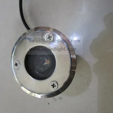 IP67 пол точечное освещение dia80* H80mm 1 Вт 20 штук Bridgelux теплый белый день белый Холодный белого и желтого цвета наружные светодиодные фонари