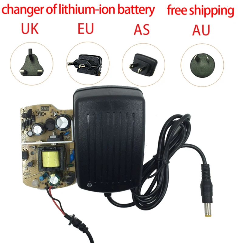 

High quality 100-240V 8.4V 2A polymer lithium battery charger, 8.4 V2A power adapter charger power 8.4V2A with led indicator