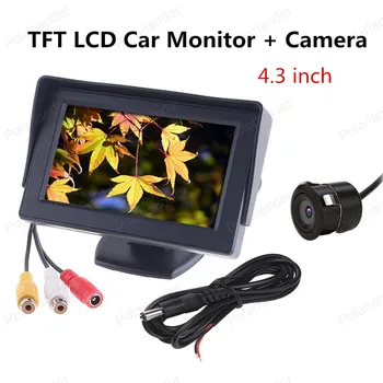 

best selling 4.3 inch Car Monitor TFT LCD LED backlight display car rear view monitor with reverse camera