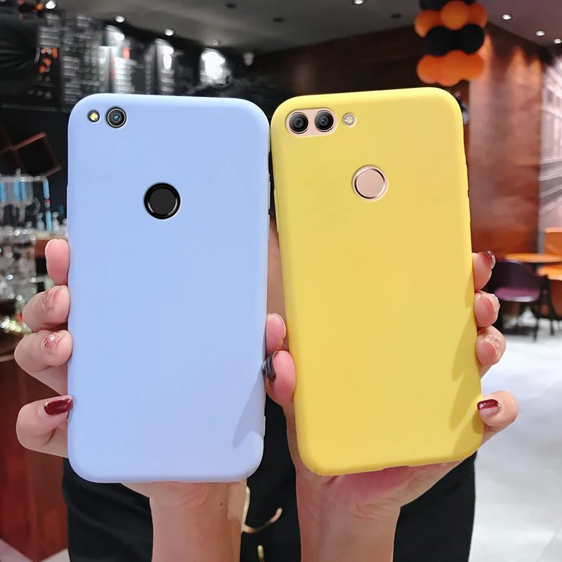 Милый яркий чехол для Huawei P30 / Lite Pro Модный мягкий из жидкого силикона и ТПУ девушек