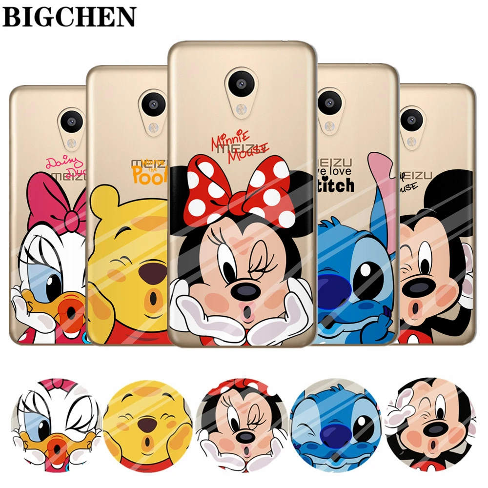 

Cover Case For Meizu M6 M3s Mini M5S Note M5C Pro 6 Cute Cartoon Soft TPU Silicone Phone Cases For Meizu U10 U20 Back Cover