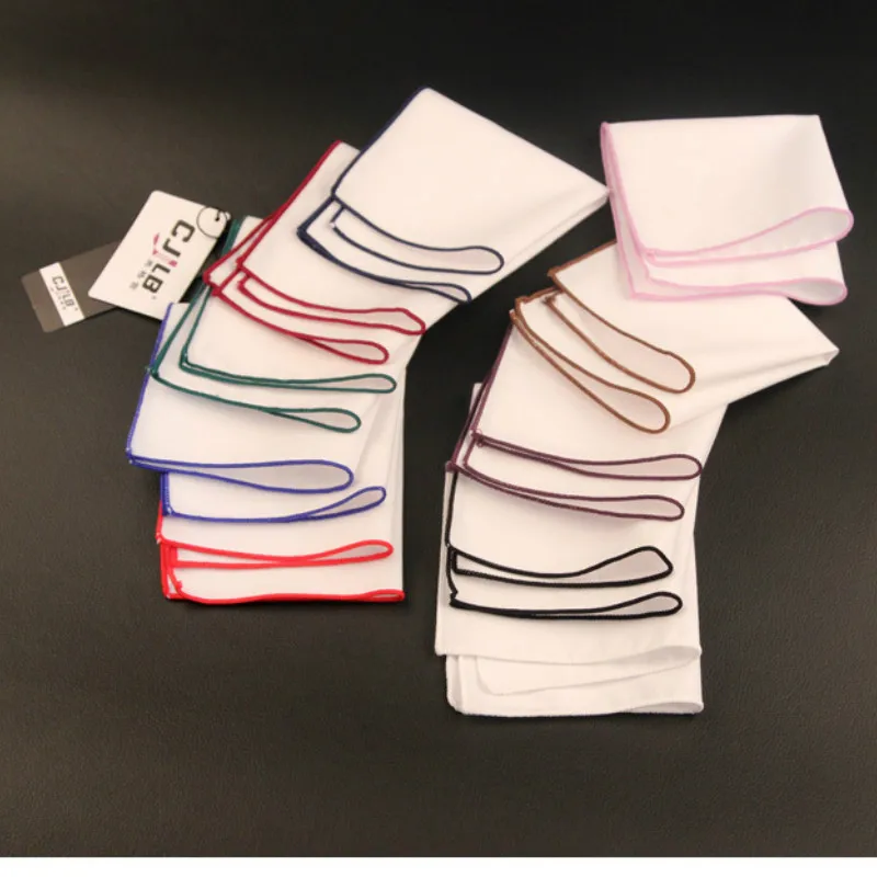 new Korean fashion designer high quality mens white cotton pocket