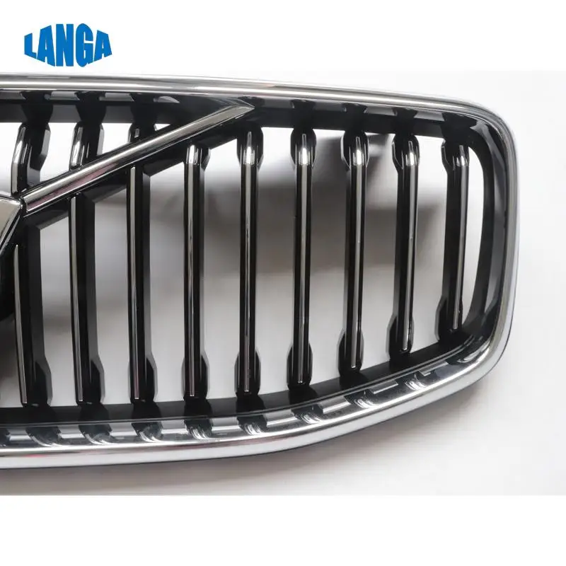 Подлинное качество передняя решетка в сборе без отверстия Камары для Volvo XC60 OE: 31425535 решетка хромированная сетка: 31425539