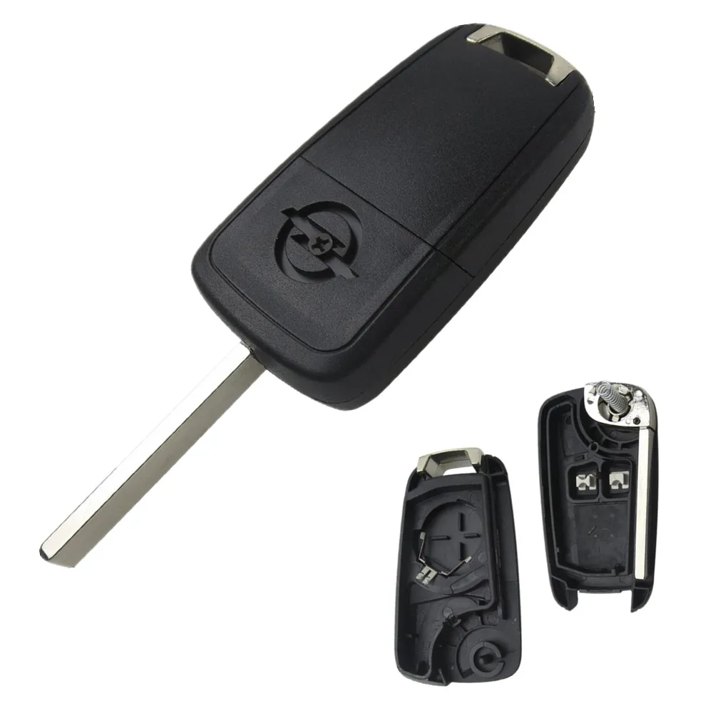 OkeyTech откидной Складной автомобильный ключ для Opel Vauxhall Insignia Astra J Vectra Zafira C Omega Mokka чехол для ключей HU100 Blade