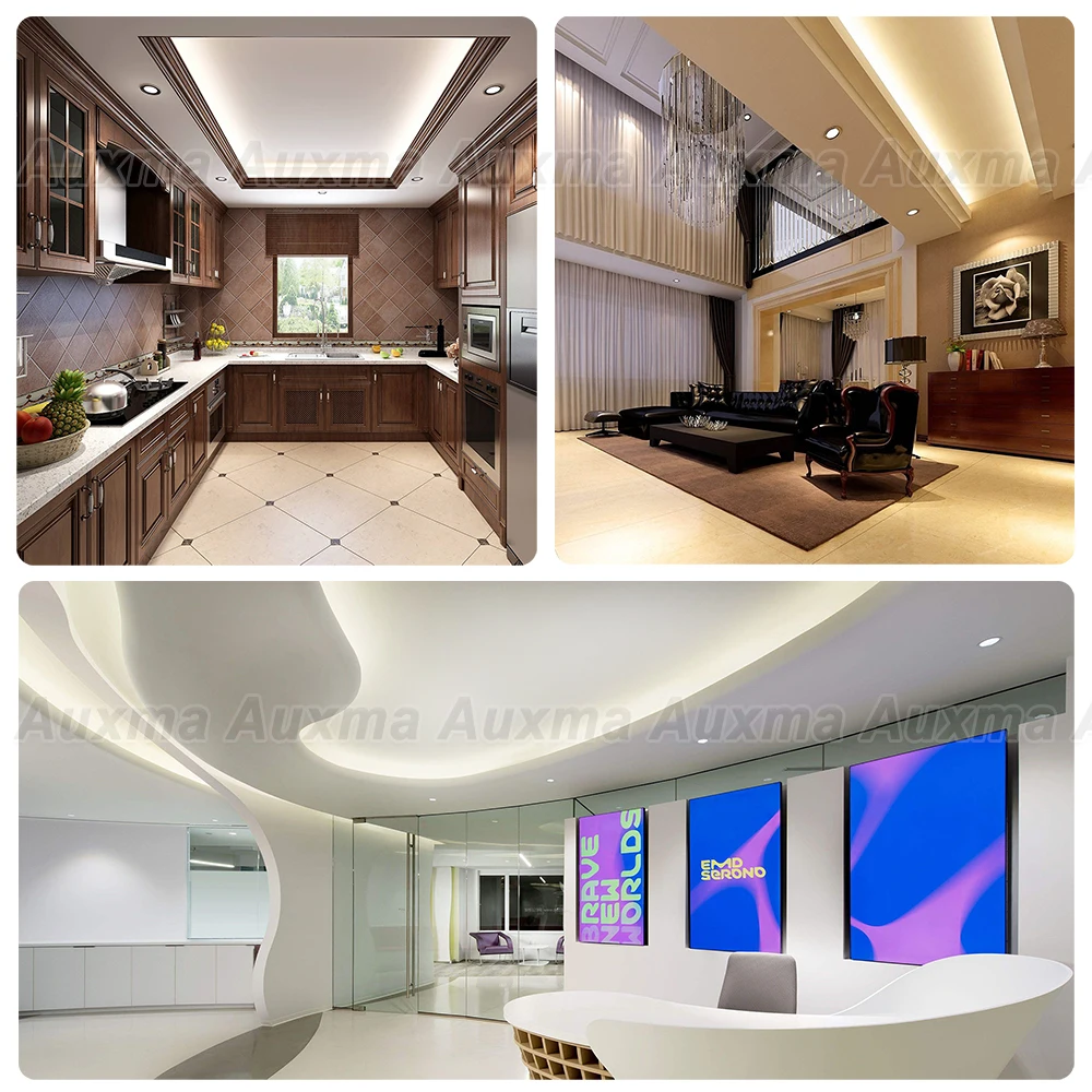 Não impermeável para Sala de Conferências Alta Potência 2835 240 Leds e m Led Strip Cri95 Cri90 Pcb Largura 12mm Ip20 Dc24v 38.4 W e m 1200led e reel 12 Tiras de LED
