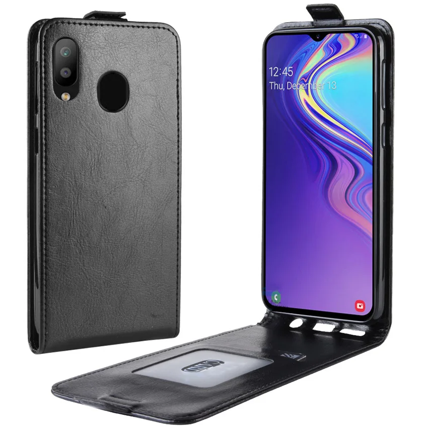 Новинка 2019 для Samsung Galaxy M20 Чехол Флип кожаный чехол высокое качество Вертикальный
