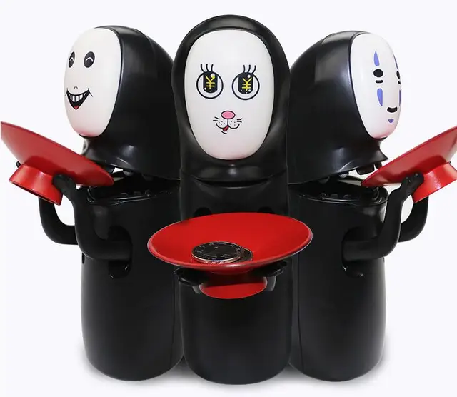 No face Man Funny Money Box Spirited Away Coin Bank Special Children