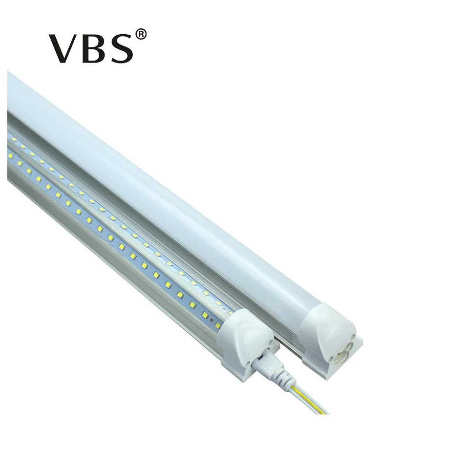 Koop V Vorm Led lampen Buizen T8 600mm 20 W 2 Voeten Led Ge iuml;ntegreerde buis Licht 2FT AC85 265V 96 LEDs SMD2835 LED Licht Super Heldere 2000lm