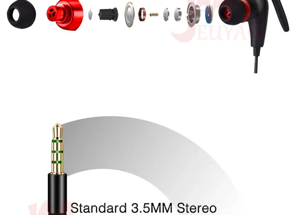 MEUYAG 3,5 мм, ушные крючки, стерео наушники, спортивные наушники для бега, наушники с басами, наушники с микрофоном для iPhone, samsung, IOS, Android