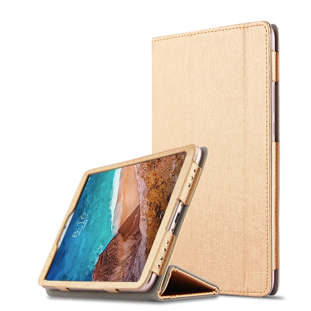 Cheap Case For Xiaomi MiPad 4 Protective Cover Mipad4 PU Leather Case For XIAOMI Tablet 4 Mi Pad 4 Protector Sleeve Mi pad4 8.0 inch