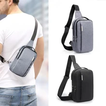 THINKTHENDO, модные, новые, мужские, холщовые, через плечо, нагрудные, велосипедные сумки, мужские, многофункциональные, на каждый день, на открытом воздухе, для путешествий, рюкзак