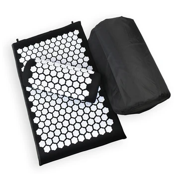 

Massager68*4cm Cushion Shakti Mat Acupressure Relieve Back Body Pain Spike Mat Acupuncture Massage Yoga Mat with Pillow