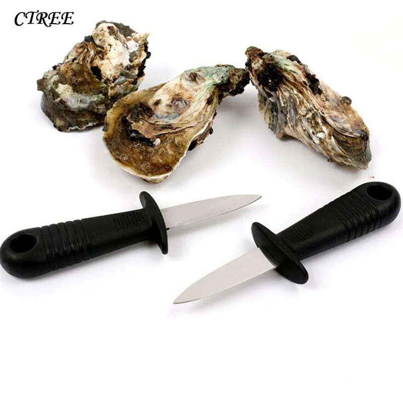 CTREE 1Pcs Oysters Scallops Seafood Oyster Knife Humanized Design Open