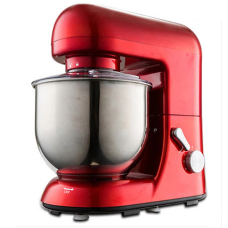 

7L stainless steel bowl Kitchen 6 Speed Electric dough mixer Tilt Head and Cooking Chef blender Machine