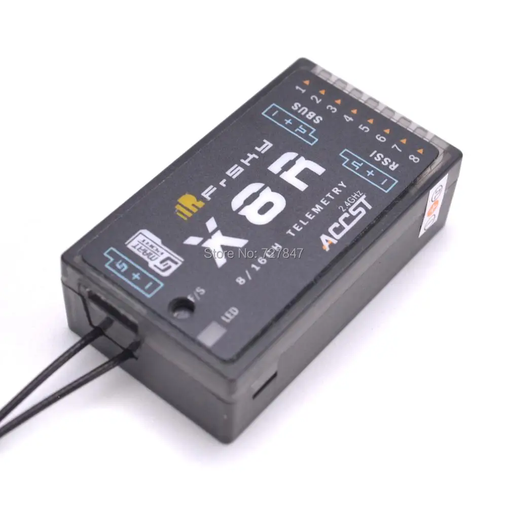 Оригинальный приемник FrSky ACCST X8R 8/16ch для XJT / Taranis X9D Plus Horus X12S SMARTPORT и SBUS|Детали