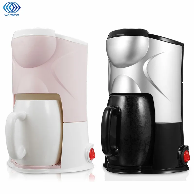 

220V Coffee Maker Drip Type Semi-automatic Machine Cafe Americano Espresso Cafe Household Cappuccino Latte Maker 300W