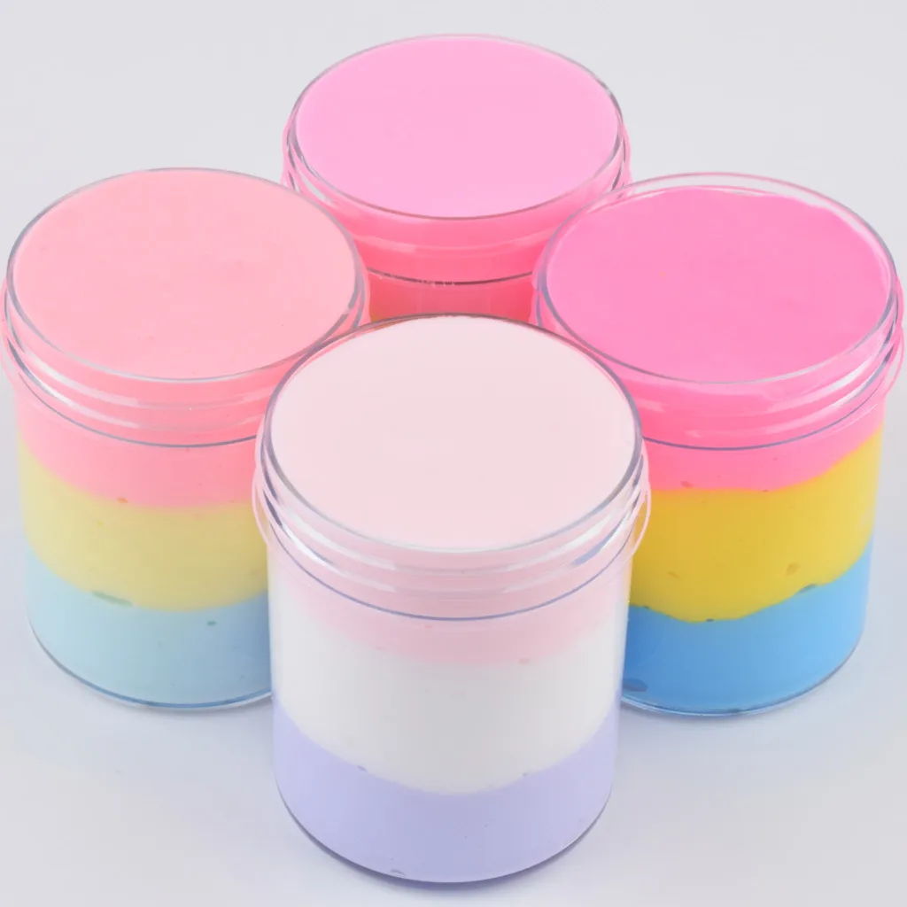 

DIY Slime Toys Cloud Fluffy Slime Scented Therapeutic Putty Cotton Candy Slime Supplies Stress Antistress Putty Clay Mud Toy